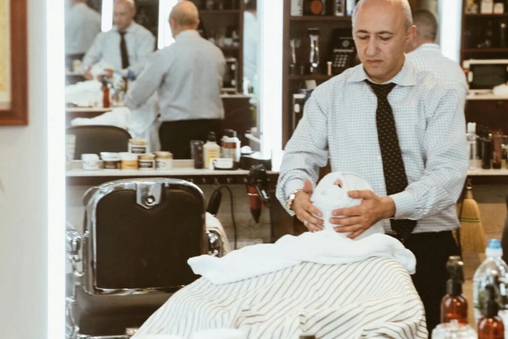 The Hot Towel Shave Process: Step by Step